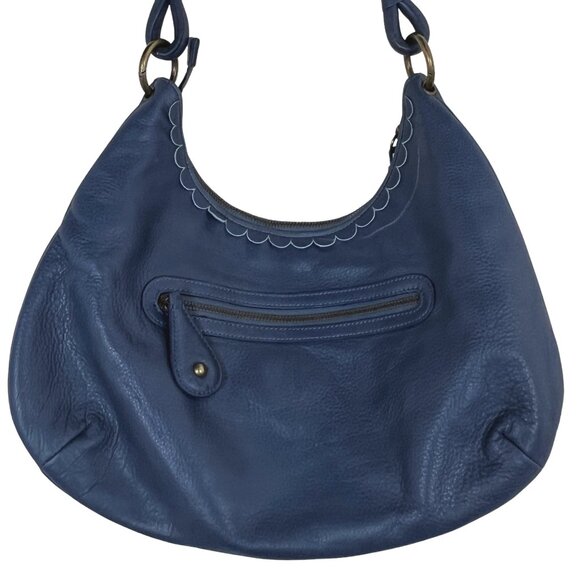 Isabella Fiore Hobo Leather Embroidered Bag 🎉3X Host Pick🎉 - Picture 15 of 16